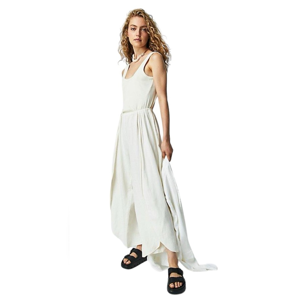 Free People Dune Breeze One Piece Ivory Large